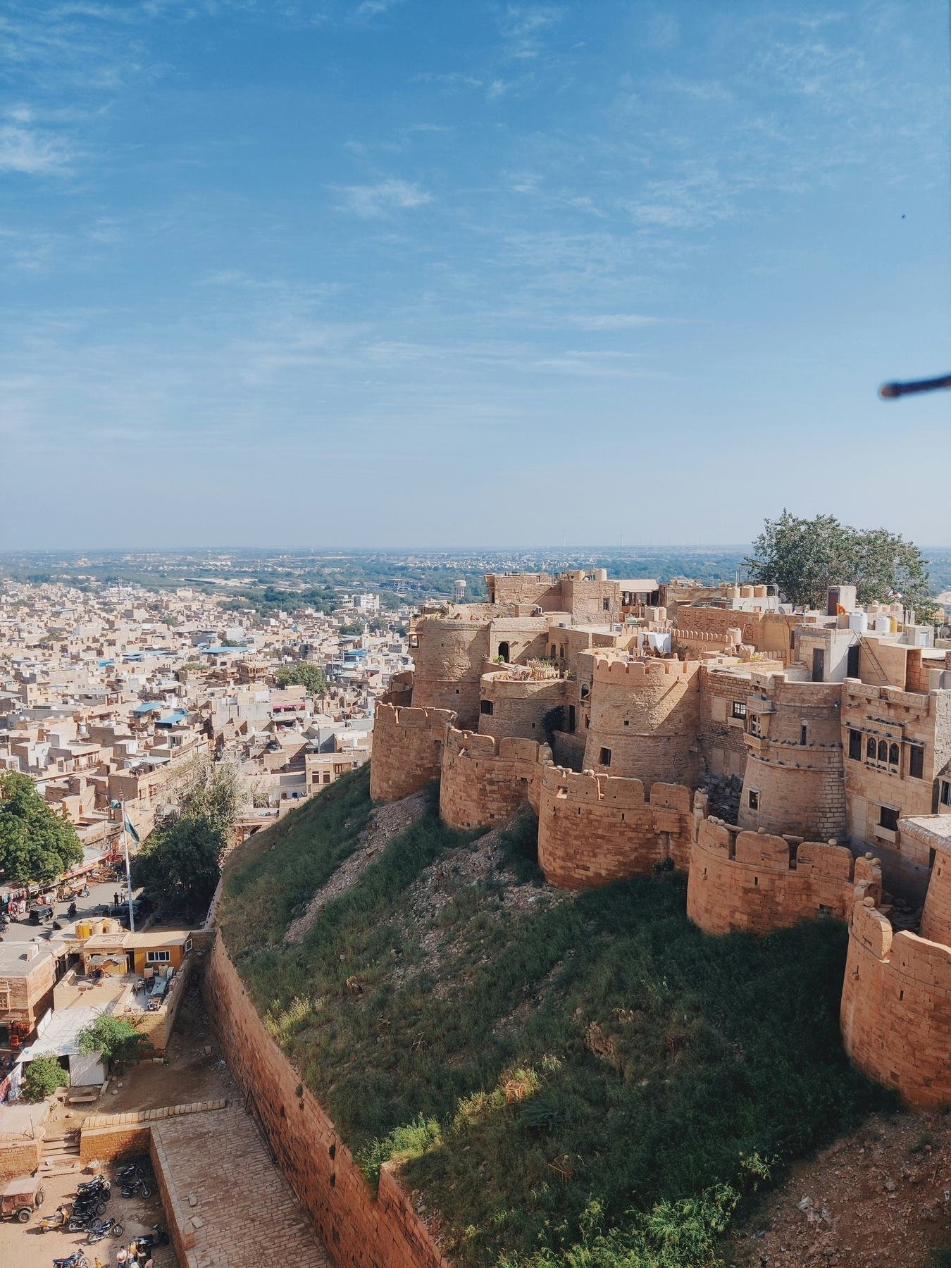 Jaisalmer Fort above the old town